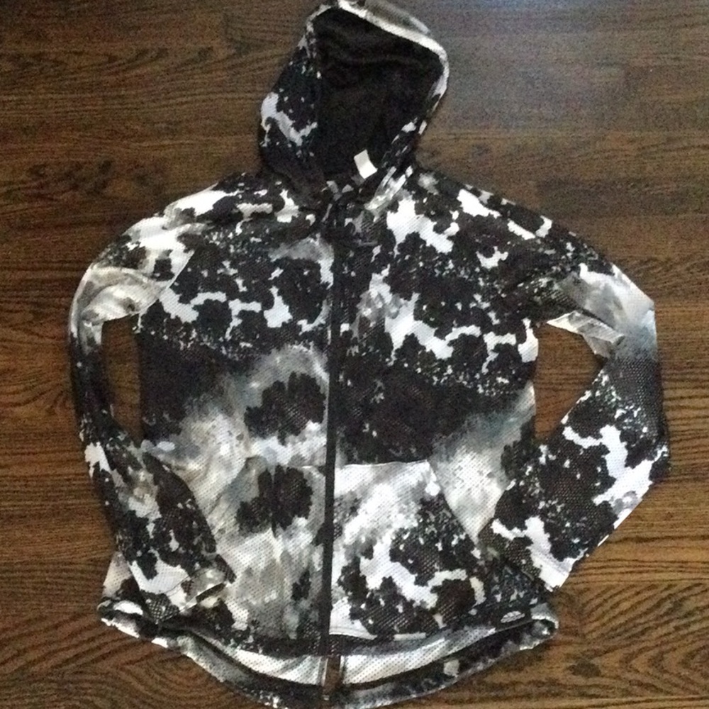 Adidas small workout sheer jacket